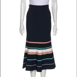 Jason Wu Striped Skirt